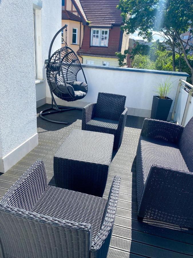 Nowy Apartament Z Duzym Tarasem I Parkingiem シフィノウイシチェ エクステリア 写真